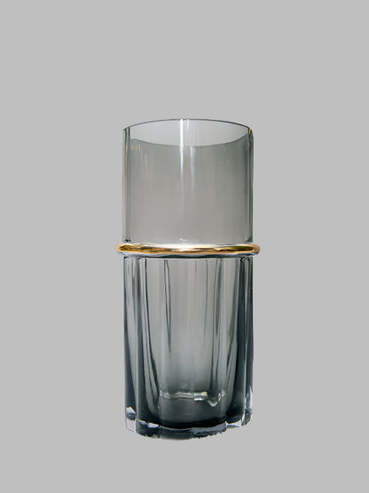 Glass vase (Black)