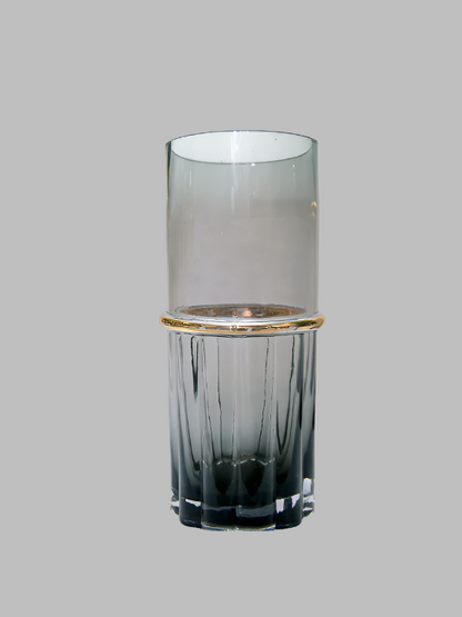 Glass vase (Black)