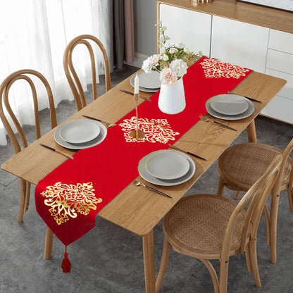 Table Runner Red