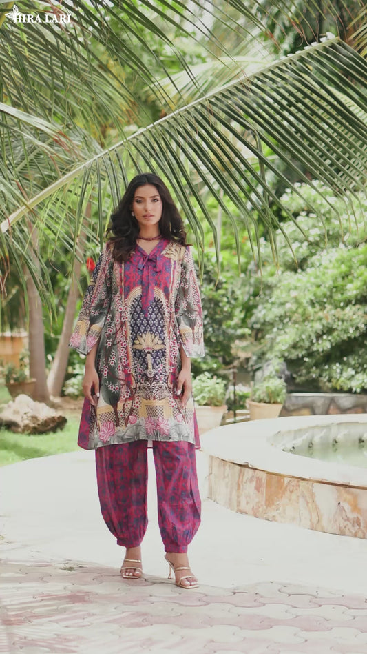 HL – Mughal-e-Bahaar | 2 Piece Stitched Lawn Suit – Summer 2026
