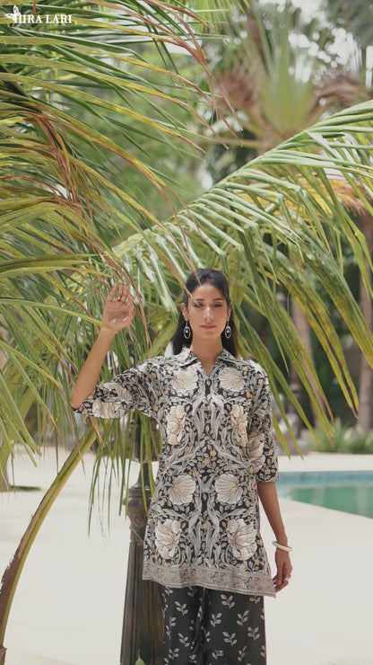 HL – Noor-e-Gul | 2 Piece Stitched Lawn Suit  | Summer 2026