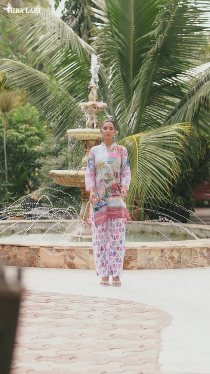 Rang Bhoomi – 2 Piece Unstitched Lawn Suit | Hira Lari Lawn 2025 Collection