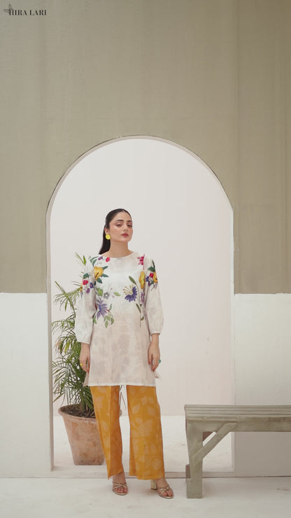 HL – Naqsh-e-Gul | 2 Piece Stitched Lawn Suit – Summer 2026