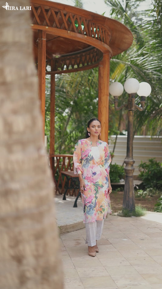 HL – Gul-Kaar | 2 Piece Stitched Lawn Suit  | Summer 2026