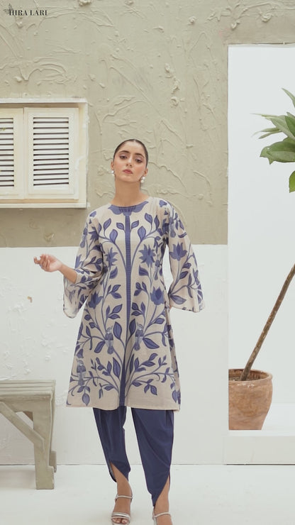 Patto Ki Sargoshi | Kurti by Hira Lari